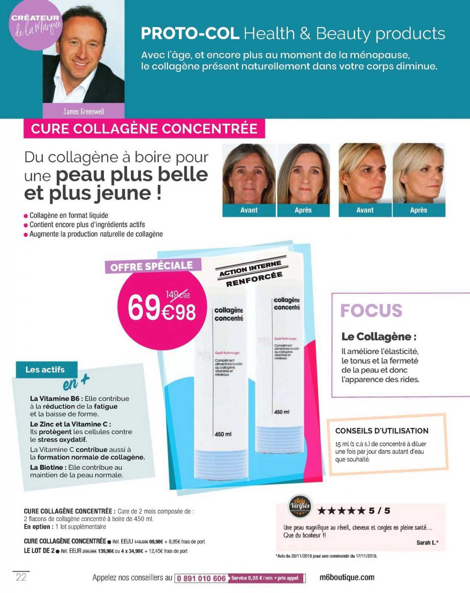 cure collagène concentrée