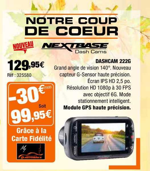 dashcam 222g nextbase