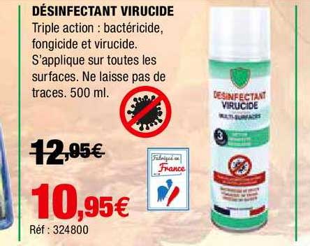 désinfectant virucide