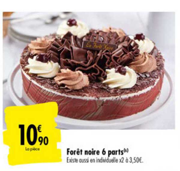 Forêt Noire 6 Parts