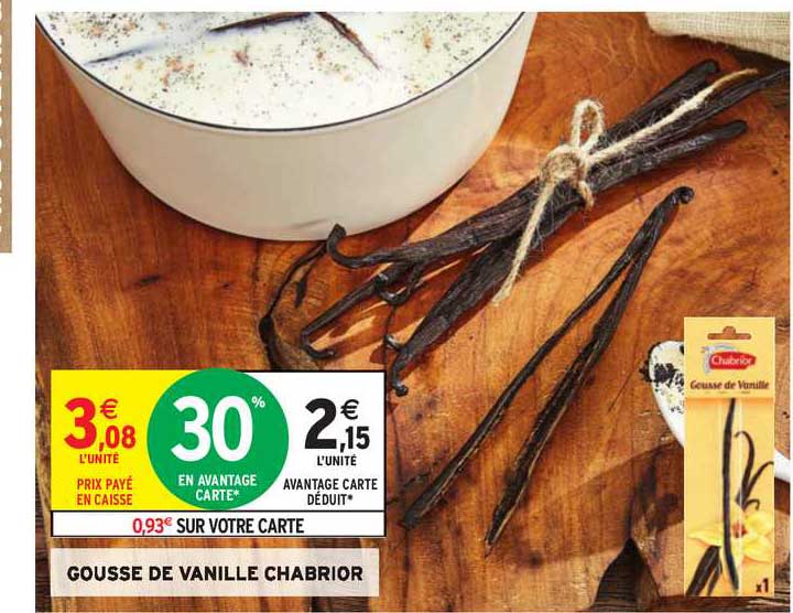 gousse de vanille chabrior