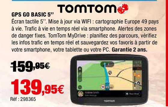 gps go basic 5'' tomtom