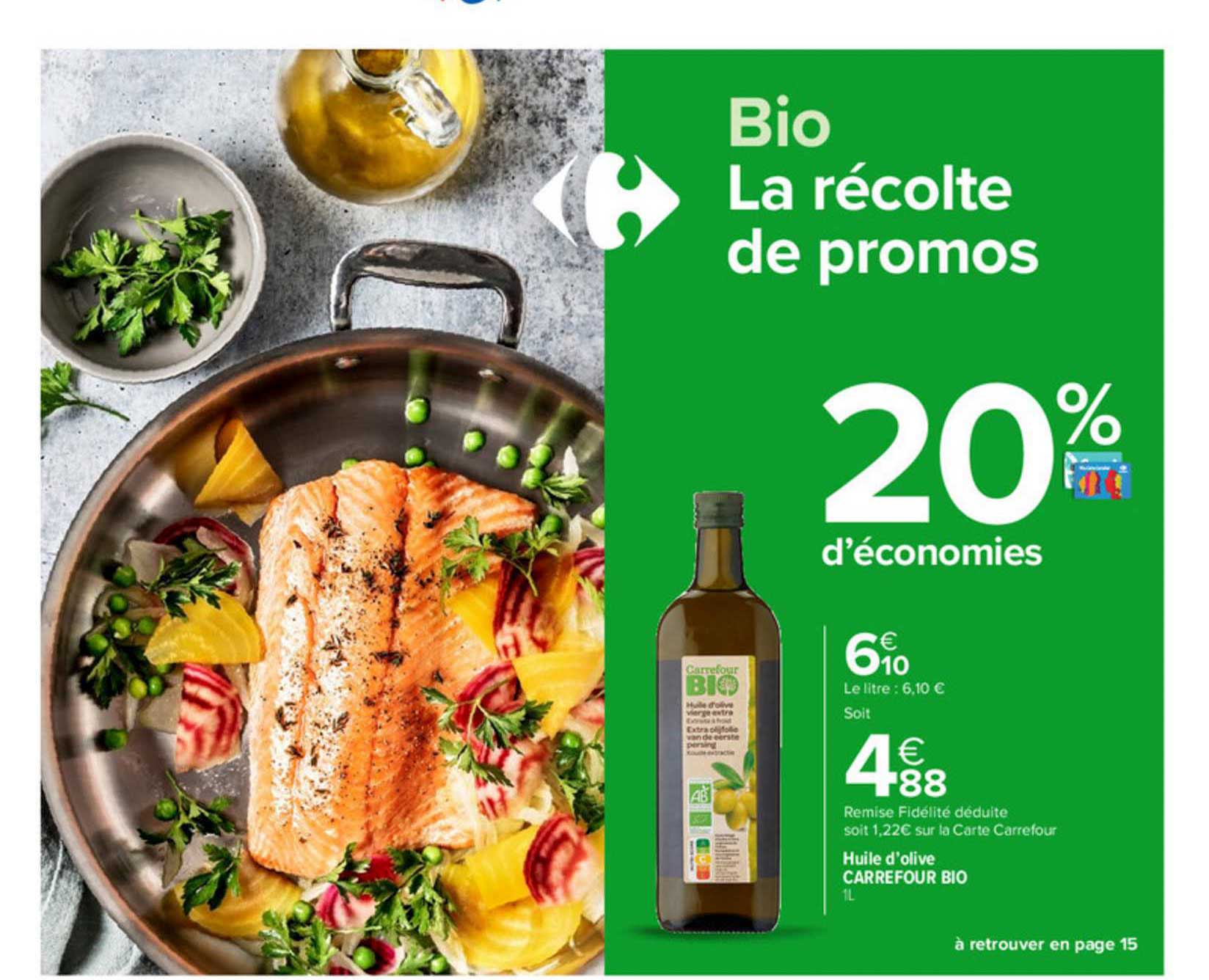 Huile D'olive Carrefour Bio