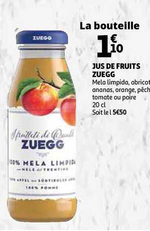 Jus De Fruits Zuegg