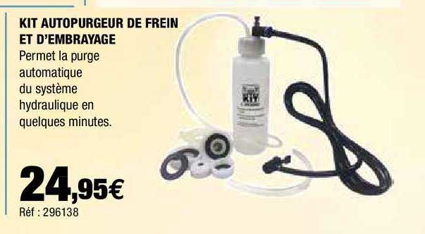 kit auotpurgeur de frein et d'embrayage