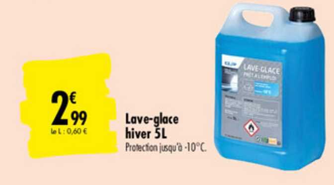 Lave Glace Hiver 5l