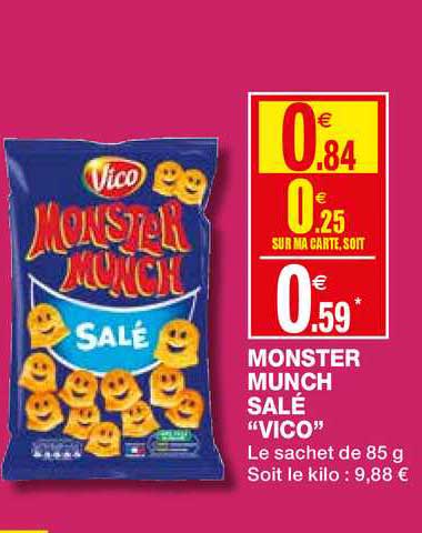 Monster Munch Salé Vico