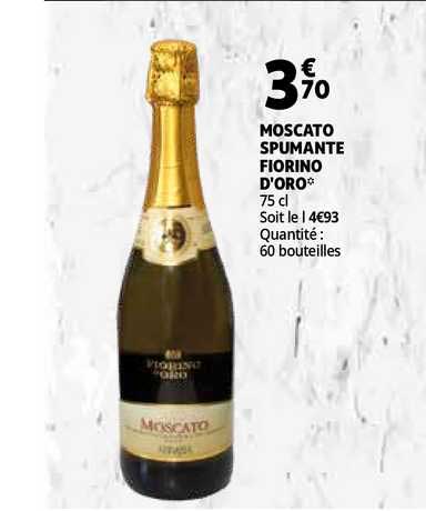 moscato spumante fiorino d'oro