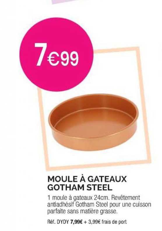 moule à gâteaux gotham steel