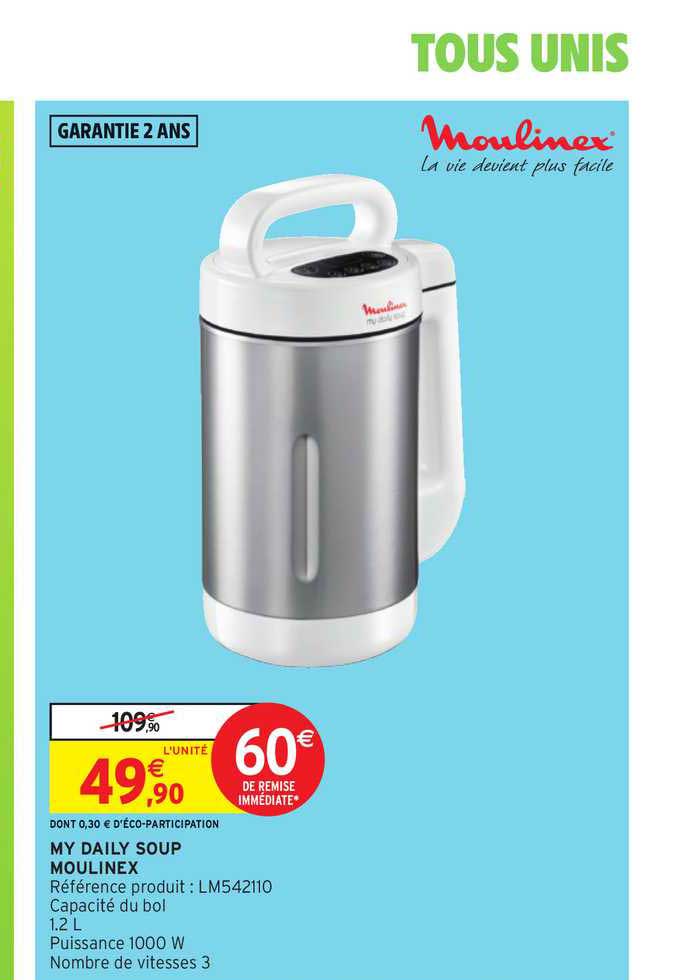 my daily soup moulinex