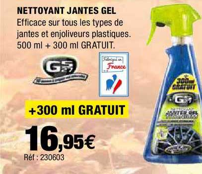 nettoyant jantes gel