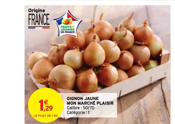 oignon jaune mon marché plaisir