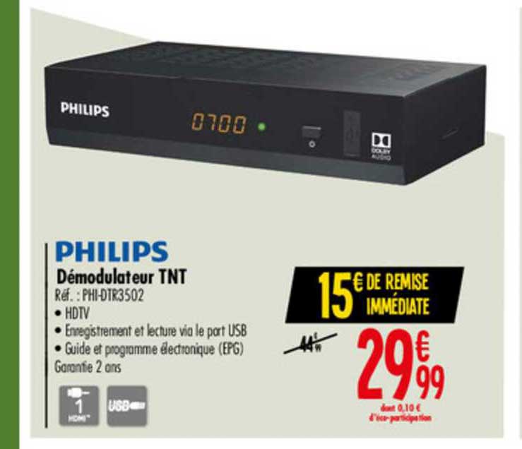 philips démodulateur tnt