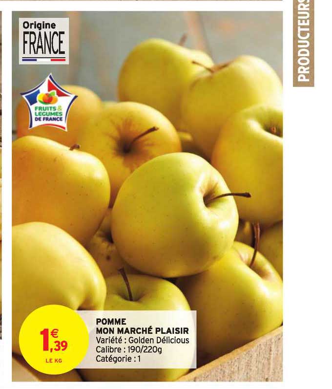 Pomme Mon Marché Plaisir