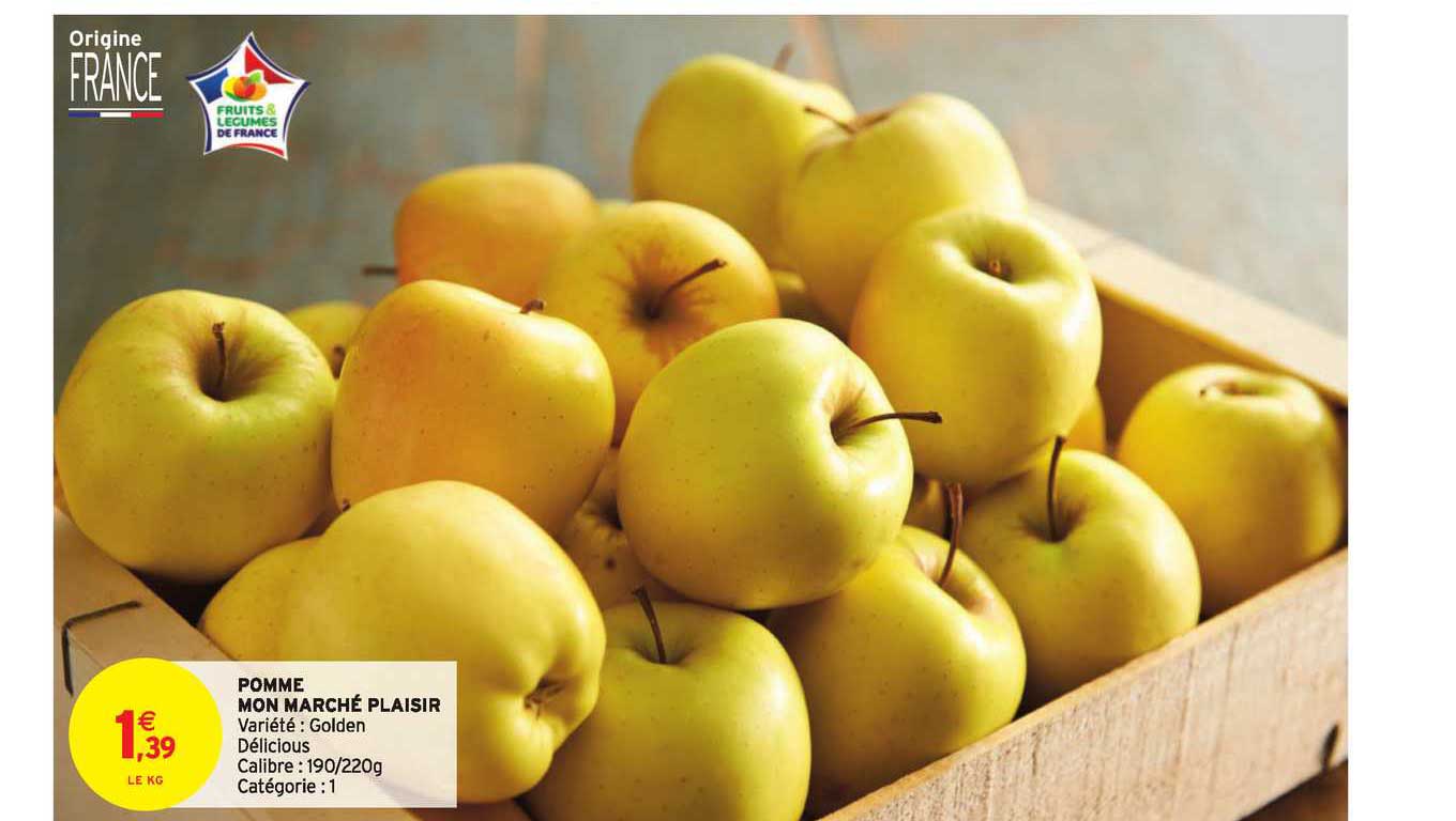 pomme mon marché plaisir