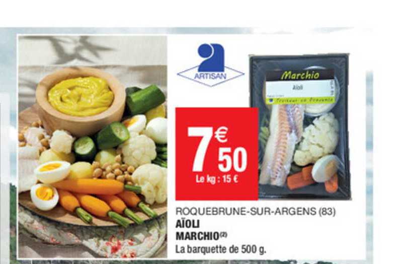 roquebrune sur argens aïoli marchio