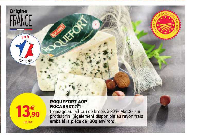 roquefrot aop rocabret1 achetée = 2 offertes