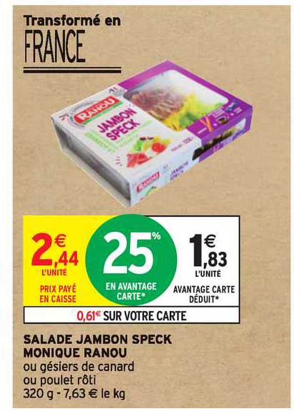 salade jambon speck monique ranou