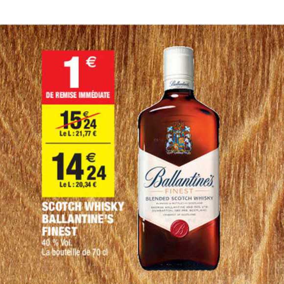 Scotch Whisky Ballantine's Finest