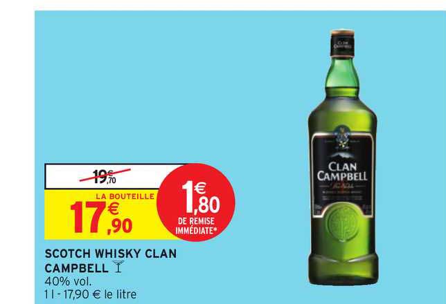 scotch whisky clan campbell