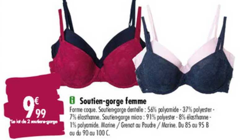soutien gorge femme