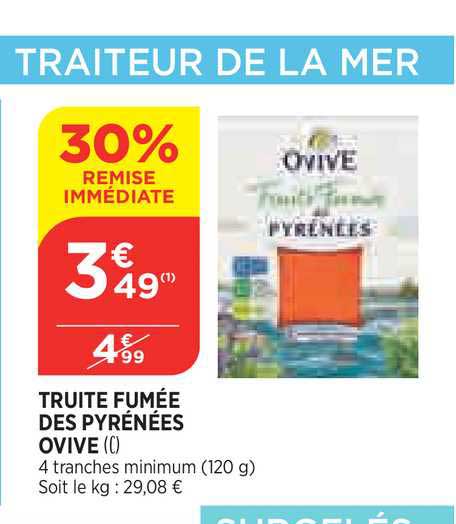 Truite Fumée Des Pyrénées Ovive