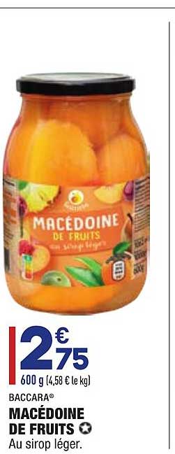 Baccara Macédoine De Fruits