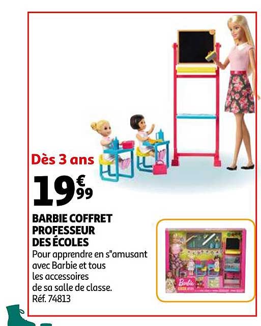 barbie coffret professeur des écoles