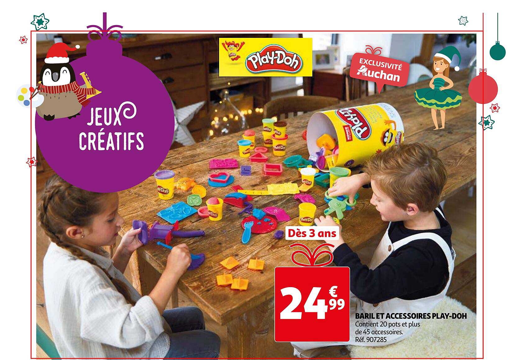 baril et accessoires play-doh