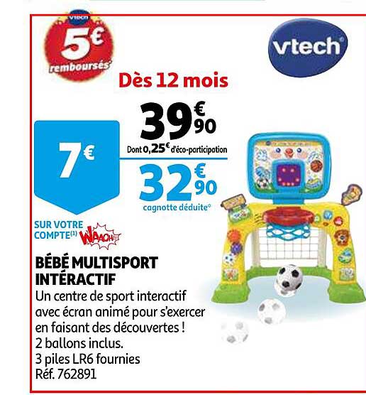 bébé multisport intéractif