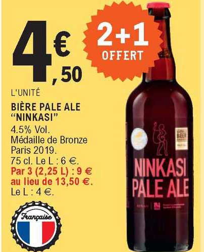 bière pale ale "ninkasi"