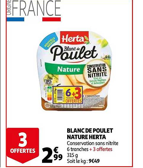 Blanc De Poulet Nature Herta