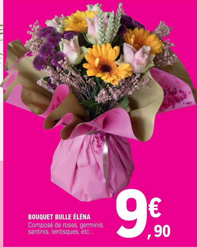 bouquet bulle éléna