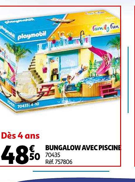 bungalow avec piscine