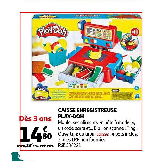 caisse enregistreuse play-doh