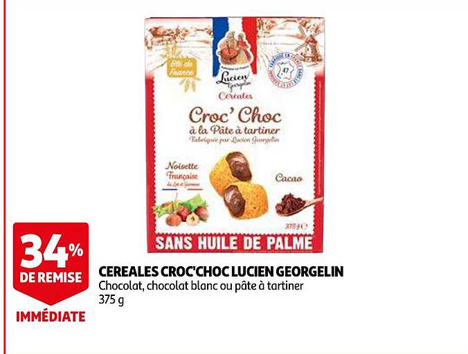 céréales croc'choc lucien georgelin