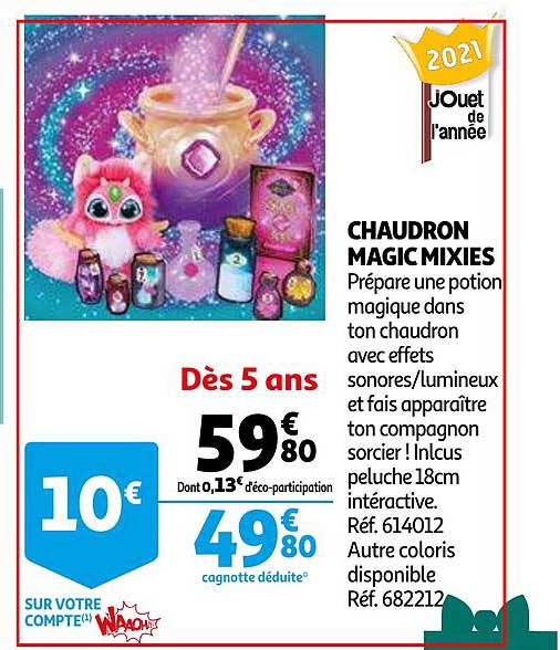 chaudron magic mixies