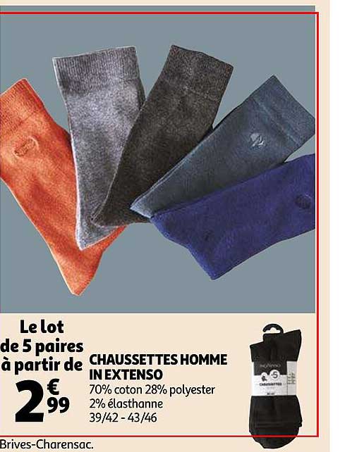 Chaussettes Homme In Extenso