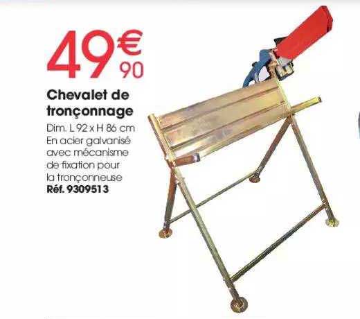 chevalet de tronconnage