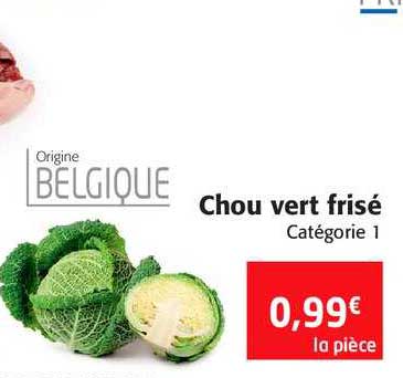 chou vert frisé