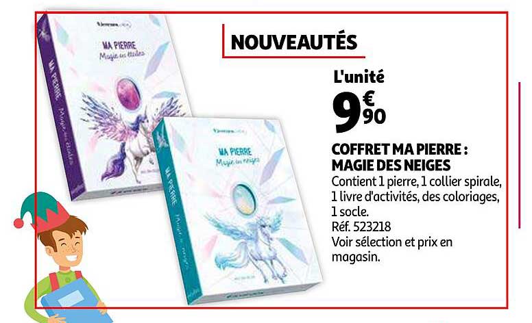 coffret ma pierre : magie des neiges