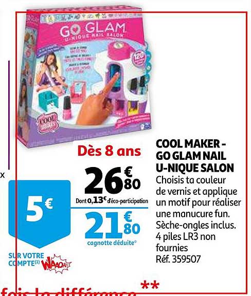 cool maker - go glam nail u-nique salon