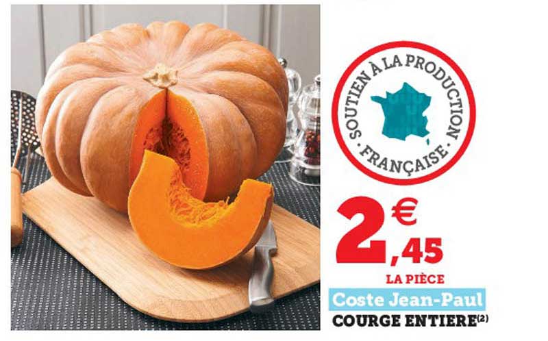 coste jean-paul courge entière