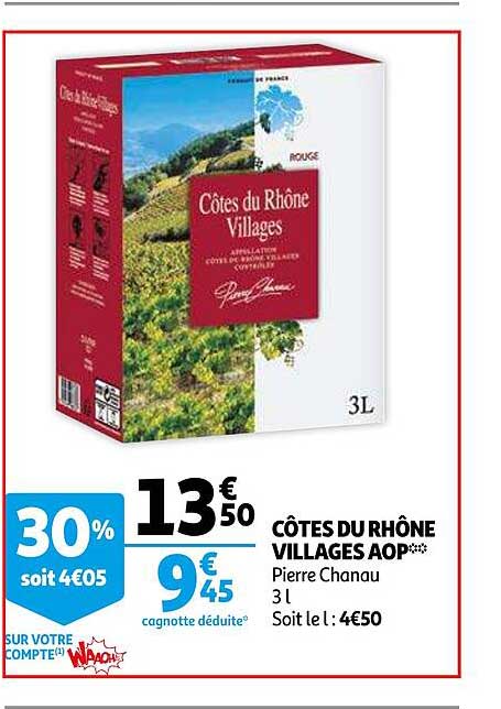 côtes du rhône villages aop pierre chanau