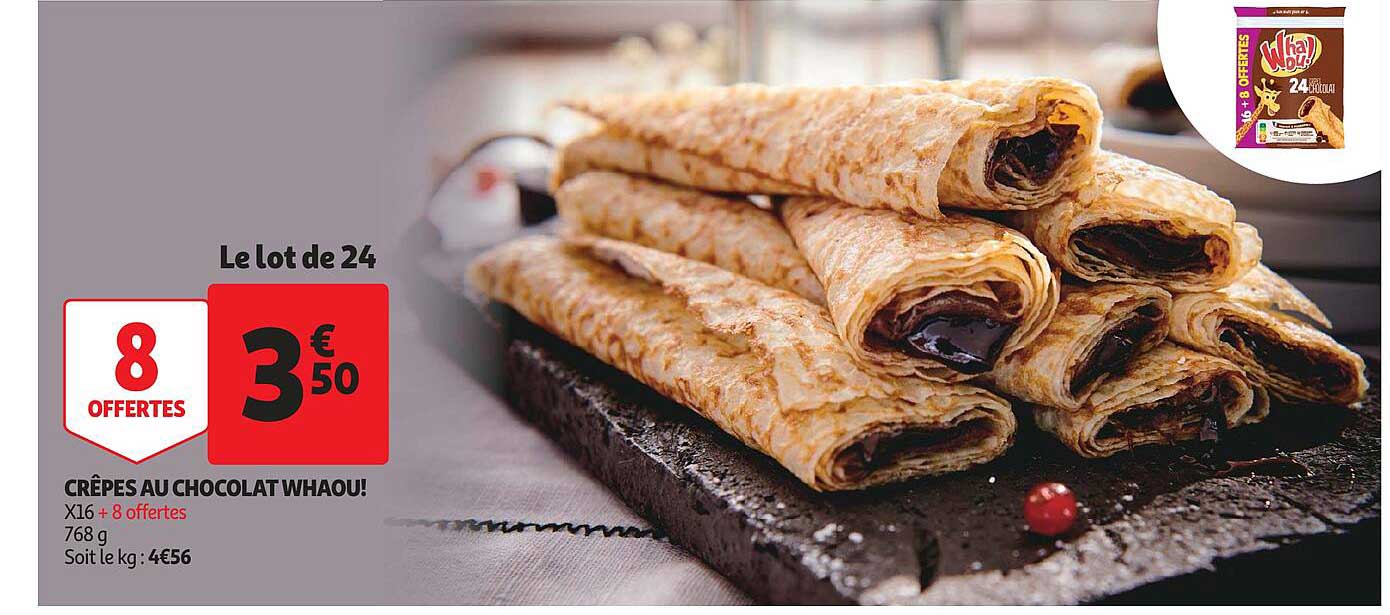 Crêpes Au Chocolat Whaou!
