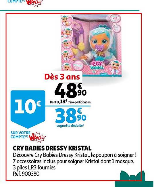 cry babies dressy kristal