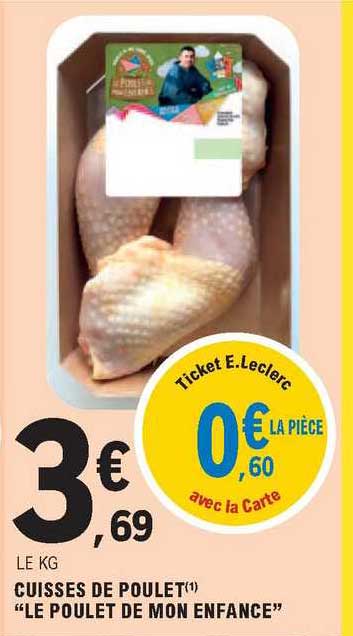 cuisses de poulet "le poulet de mon enfance"