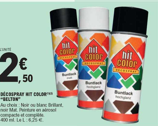 décospray hit color "belton"