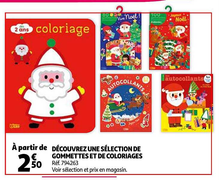 découvrez une sélection de gommettes et de coloriages
