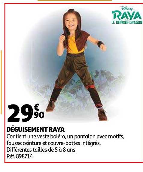 déguisement raya